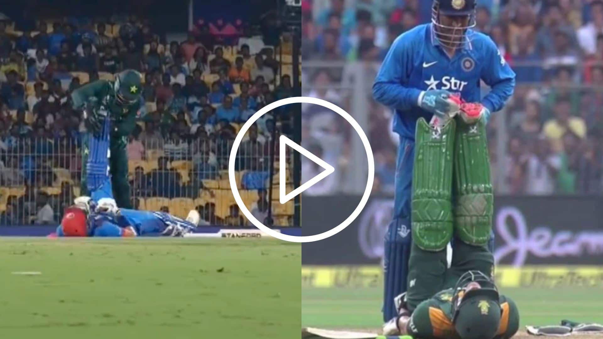 [Watch] Mohammad Rizwan's ‘Adorable’ Aid For Zadran's Cramps Reminds Fans Of MS Dhoni